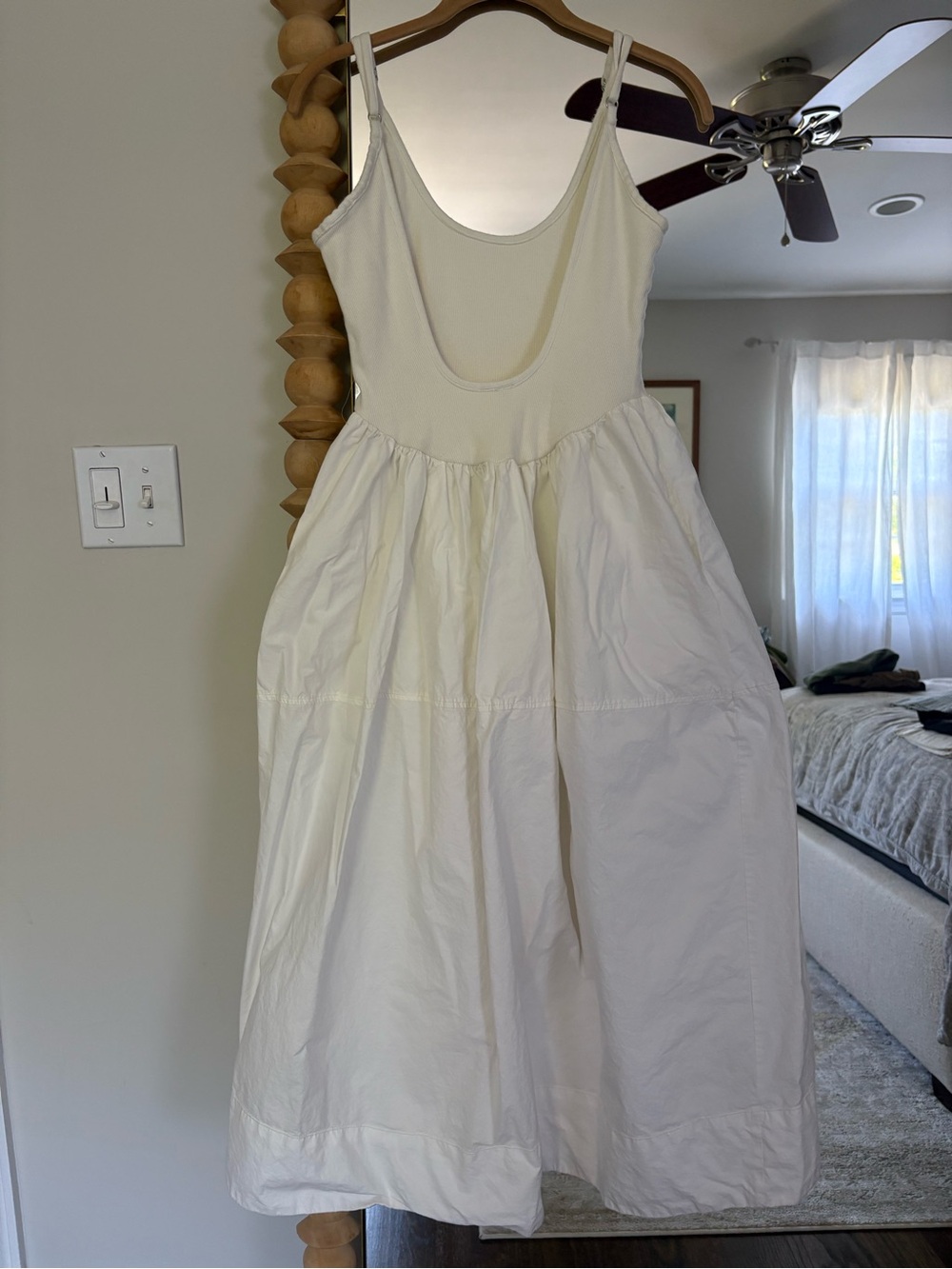 Free People Dylan White Ribbed Tank Dress - Picture 5 of 11